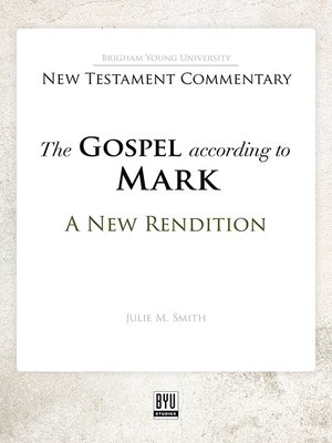 cover image of The Gospel according to Mark